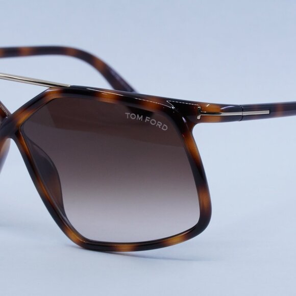 New Tom Ford Meryl FT1038 52F  Sunglasses - Havana Frame - Lowest price! main image 6